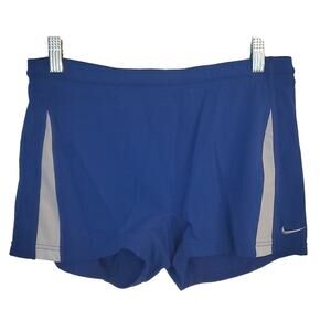Nike Blue Nylon Shorts